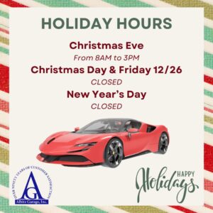 ALBITZ HOLIDAY HOURS